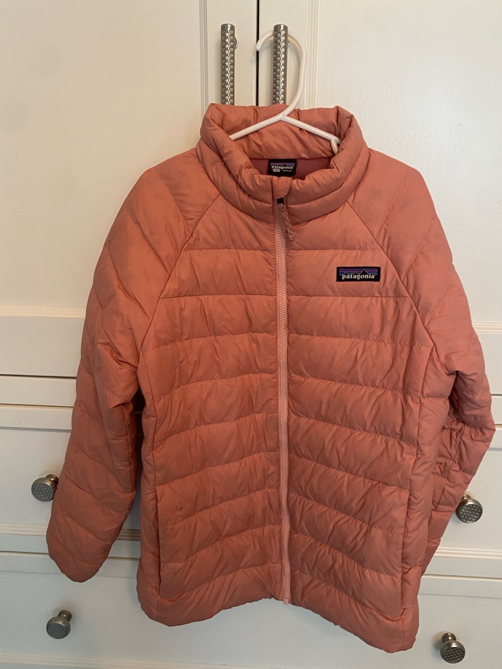 Kids Size 7-8 Patagonia Down Sweater Insulated Jacket